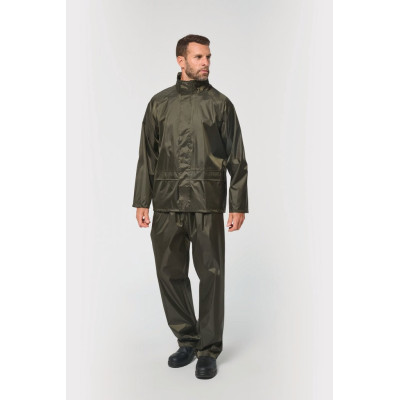 Conjunto de chuva unissexo